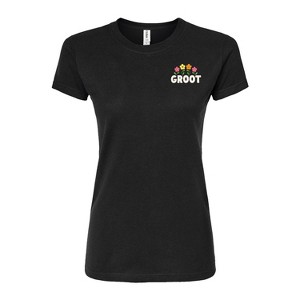 Women's - Marvel - Guardians of the Galaxy Enjoy The Little Things Fitted Graphic T-Shirt - 1 of 3