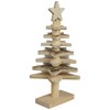 Northlight Star Cut-Outs Wooden Tree Christmas Decoration - 16" - 4 of 4