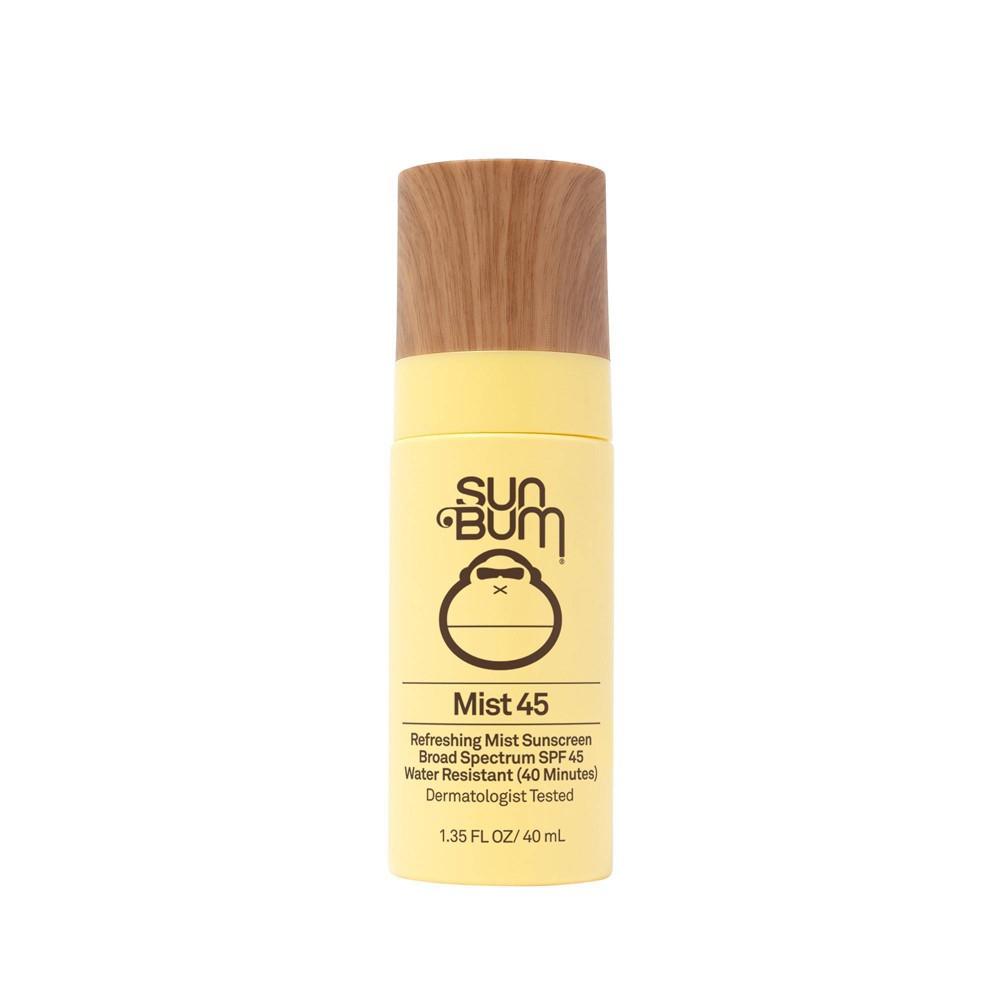 Photos - Sun Skin Care Sun Bum Mini Face Mist - SPF 45 - 1.35 fl oz