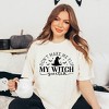 Simply Sage Market Women's Witch Switch Short Sleeve Garment Dyed Tee - 2 of 2