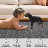 10x13,Washable Runner Rug Rug Runners for Hallways Non Slip Entryway Rug Modern Farmhouse Kitchen Runner Rug Black - 4 of 4