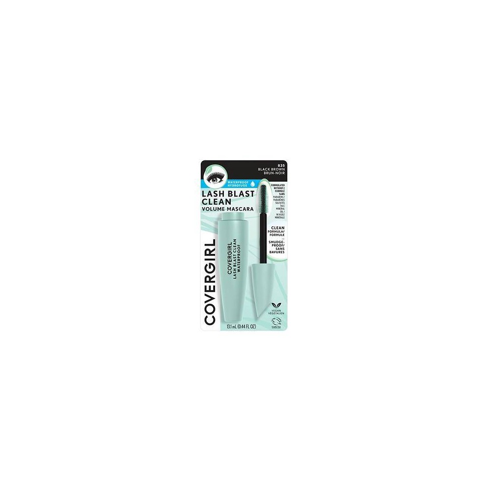 COVERGIRL Lash Blast Clean Mascara - 835 Waterproof Black Brown - 1 fl oz