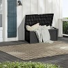BI&SEA 150 Gallon Waterproof Deck Box-094A,Lockable Resin Storage Box for Patio Furniture Cushions Garden Tools and Outdoor Delivery Storage - 4 of 4