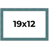 PosterPalooza | Simple Blue Picture Frame - UV Acrylic, Backing Board, Hanging Hardware Included - 2 of 4