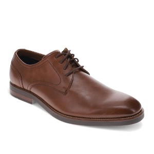 Dockers Mens Braden Plain-toe Dress Lace Up Oxford Shoes - 1 of 4