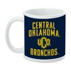 Central Oklahoma Bronchos Logo Ceramic Coffee Mug Novelty Gift Mugs for Coffee Tea and Hot Drinks 11oz White - 3 of 4