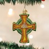 Old World Christmas Blown Glass Ornament for Christmas Tree, Trinity Cross - 2 of 2