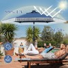 Ainfox 7.5ft Outdoor Tassel Umbrella With Lights - 3 of 4