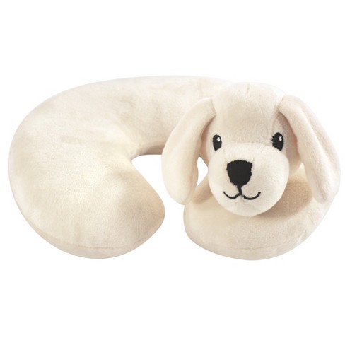 Kids Neck Pillow For Traveling,toddler Road Trip And Airplane Travel  Essentials Kids Cute Dog Plush Toy ,best Chin Supporting Kids Travel  Pillow(dog)