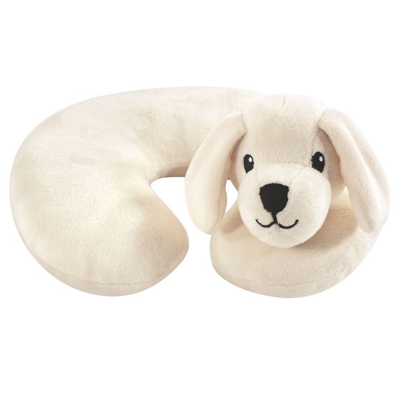 Hudson Baby Infant and Toddler Unisex Neck Pillow, Tan Puppy, One Size, 1 of 3