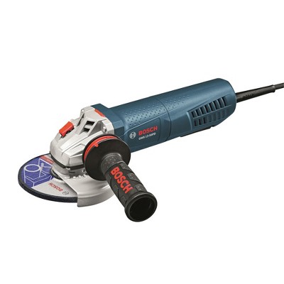 Bosch GWS13-50PD-RT 13 Amp 5 in. High-Performance Angle Grinder with No-Lock-On Paddle Switch Manufacturer Refurbished