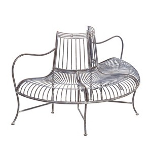 Evergreen Sherwood Forest Garden Bench - 1 of 2