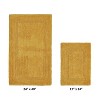 Lux Premium 100% Cotton Tufted Solid Reversible 2 Piece Bath Rug Set – Ultra-Soft, Water-Absorbent, Durable, Machine Washable Bathroom Rug - 2 of 4