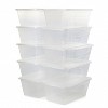 Life Story 5.7 L Clear Shoe & Closet Storage Box Stacking Container - 2 of 4