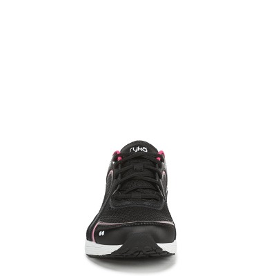 Обувь Ryka Women's Sky Walk Walking Shoes Black/Pink Leather 8.5 W — фото 4