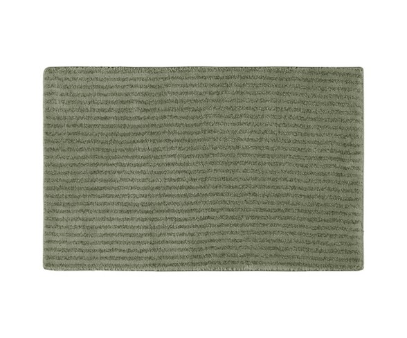 Garland Sheridan Plush Washable Nylon Bath Rug - Deep Fern (24"x40")