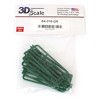 3D to Scale 1/64 6 Pack of 3D Printed Green Plastic Interlocking Fence Panels 64-318-GR - 3 of 3
