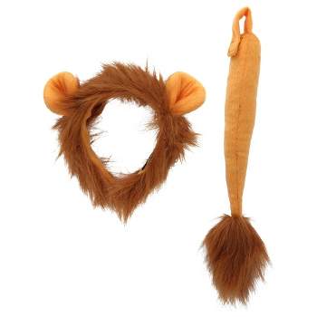 HalloweenCostumes.com One Size Fits Most Women Women's Lion Ears and Tail, Orange