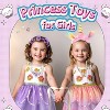 Skirfy 16 Pcs Princess Dress Up Toys for Toddler Girls, Butterfly Wings, Jewelry Gift Toys for 3+ Year Old Little Girls - 2 of 4