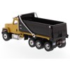 CAT Caterpillar CT681 Dump Truck Yellow and Black "High Line" Series 1/87 (HO) Scale Diecast Model by Diecast Masters - 3 of 4
