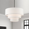 Livex Lighting Carrington 4 - Light Pendant in  Bronze - 4 of 4