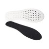 Unique Bargains Sport Shoe Inserts Fit Shoe White Gray 1 Pair - 4 of 4
