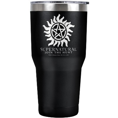 Supernatural Anti Possession Symbol Steel Tumbler 30oz Coffee Travel Mug