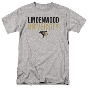 Campus Lab Lindenwood University Official Stacked Adult T-Shirt - 1 of 4