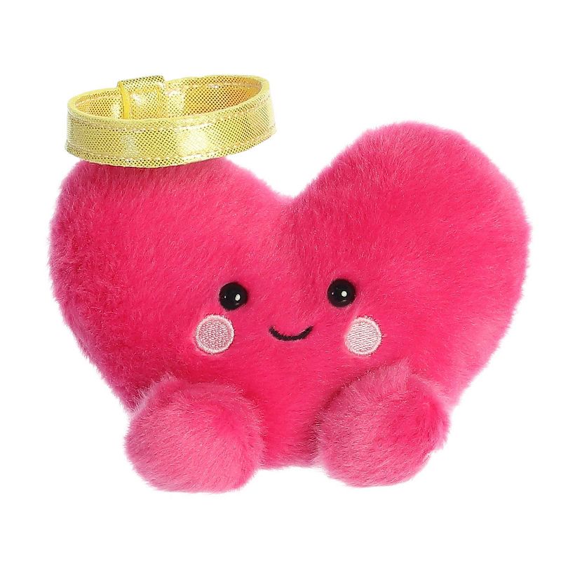 Aurora Mini True Heart Palm Pals Adorable Stuffed Animal Pink 5", 1 of 6