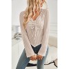 Clearlove Women Ruched Front Crop Top Sweetheart Neck Shirts - 2 of 4