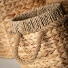 Sullivans 16.5", 13.5" & 8.5" Basket With Rope Handles Set of 3, Brown - 2 of 4