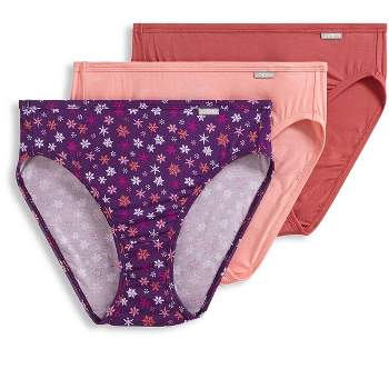 Jockey Women's Supersoft French Cut - 3 Pack 6 Lush Eden Floral/soft  Rose/really Teal : Target