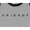 Friends TV Show Juniors Friends Logo Ringer Tank Top Shirt - 4 of 4