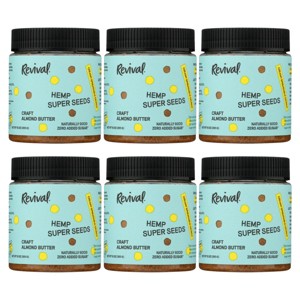 Revival Food Co. Hemp Super Seeds Craft Almond Butter - Case of 6/10 oz - 1 of 4