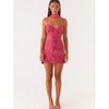 Mocamel Womens Y2k Sequin Beaded Mini Dress With Scarf Strapless Sparkle Short Dresses Summer Club Party Glitter Dress - 4 of 4