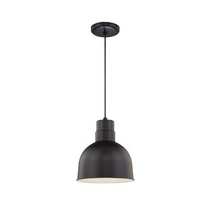 Millennium Lighting R Series 1 - Light Pendant in  Satin Black - 1 of 2