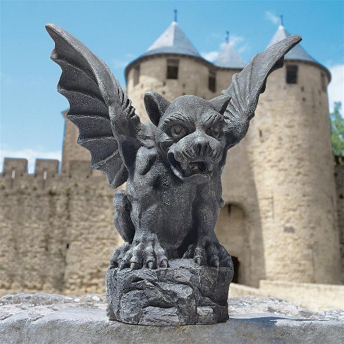 Dragon Statue Medieval Cell Phone Holder - Design Toscano