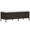 vidaXL Garden Furniture Set Brown, Cream White - 4 of 4