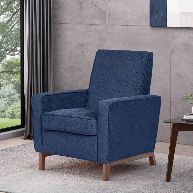 Helmville Contemporary Upholstered Club Chair - Christopher Knight Home, 3 of 13