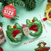 Joyfy 12-Pack Christmas Glitter Glasses – Festive Photo Booth Eyewear for Parties (One Size Fits All) - 4 of 4