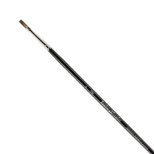 Creative Mark Hamburg Premiere Professional Oil Painting Brushes - Flat Oil Paint Brush - Handmade in Germany, Natural & Synthetic Hair Blend, Long - 1 of 4