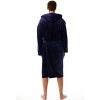 46901-BLK-M #FollowMe Velour Robe / Robes for Men - 4 of 4