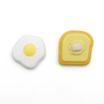 2pk Fridge Magnets Breakfast - Bullseye's Playground™