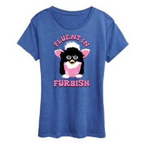 Women's - Furby - Fluent In Furbish Short Sleeve Graphic T-Shirt - 1 of 4