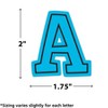 Teacher Created Resources® Brights 4Ever 2" Bold Block Self-Adhesive Letters Uppercase, 326 Pieces - 2 of 3