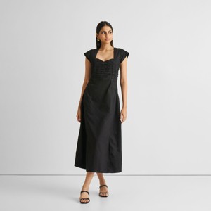 Reistor  Women's Ruched Dress with Front Slit - 1 of 4