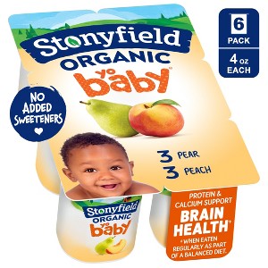 Stonyfield Organic YoBaby Whole Milk Yogurt - 1 of 4
