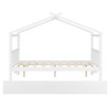 YOOCOZZ Twin Size Wooden House Bed with Twin Size Trundle - 4 of 4