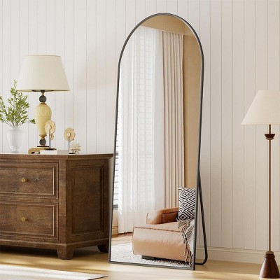 Beautyolove 76"x46"Full Length Mirror,Black