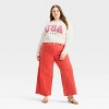 Women's USA Graphic Sweater - Off-White - 3 of 3